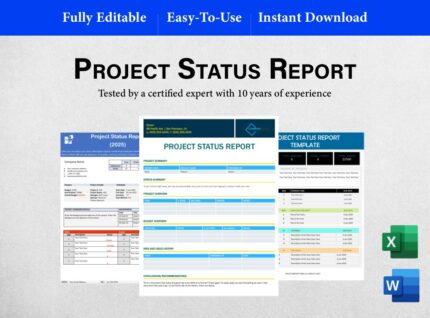 project status report template