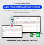 agile project management template